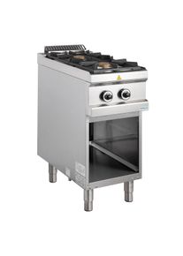 MBM Gasherd Serie 77 - 40/70 14 kW | Propangas Herd, 2 Kochstellen, GastroHeld