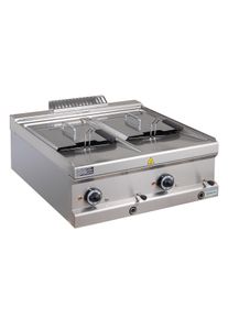 MBM Gastro Elektrofritteuse Serie 77 - 70/70 12+12 Liter - Tischgerät / Friteuse