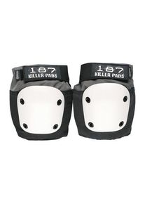 187 Killer Pads Fly Knieschützer grey black white