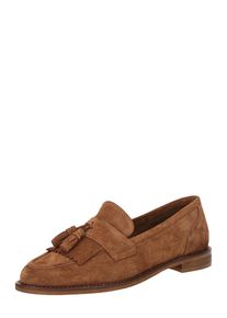 ABOUT YOU Slipper 'Talia' Damen, cognac, Größe 37