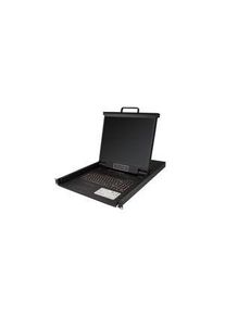 StarTech.com Commutateur KVM avec console, 19" (48 cm), 1280 x 1024, US Anglais, QWERTY, 8x VGA Socket - RKCONS1908K