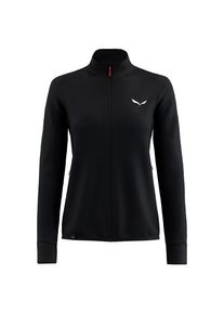 Salewa - Women's Puez Waffle Hybrid PL Jacket - Fleecejacke Gr 34 schwarz