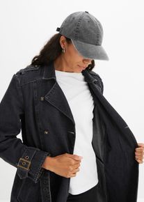 Cap in schwarz, Grösse Onesize, 100% Baumwolle, bonprix