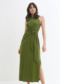 Maxikleid aus Baumwolle in grün, Grösse 48/50 (XL), 100% Baumwolle, bonprix