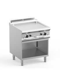 MBM Gasgrillplatte Dexion Lux- 700 - 70/73 glatt - 14 kW | Griddleplatte | Plancha Grill | Bratplatte, Gastronomie-Bedarf