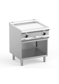 MBM Elektrogrillplatte Dexion Lux- 700 - 70/73 gerillt - 10 kW | Griddleplatte | Plancha Grill | Bratplatte, Gastronomie-Bedarf