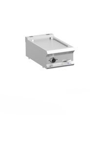 MBM Elektrogrillplatte Dexion Lux- 700 - 40/73 glatt - Tischgerät - 5 kW | Griddleplatte | Plancha Grill | Bratplatte, Gastronomie-Bedarf