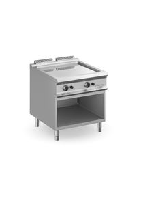 MBM Gasgrillplatte Dexion Lux 980 - 80/90 glatt, verchromt | Griddleplatte | Plancha Grill | Bratplatte, Gastronomie-Bedarf