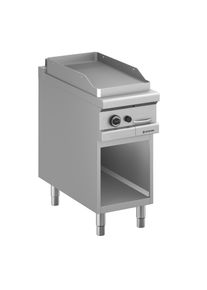 MBM Gasgrillplatte Serie 98 - 40/90 gerillt | Griddleplatte | Plancha Grill | Bratplatte, Gastronomie-Bedarf