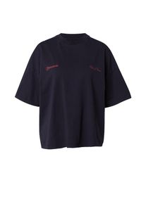 Pegador T-Shirt 'Fia' Damen, hellblau / cognac / blutrot / schwarz, Größe S