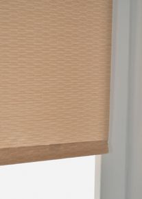 Jacquard Sichtschutzrollo in braun, 150x60 cm, bonprix
