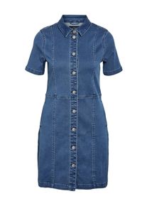Noisy may Blusenkleid 'Nisa' Damen Gr&ouml;&szlig;e 40 blue denim Winterkleid