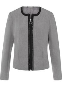 Damen Blazer grau-meliert