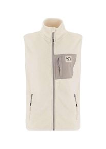 KARI TRAA, Femmes Gilet de sport 'ROTHE', crème / beige foncé