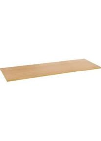 Schäfer Shop Schäfer Shop Select Abdeckplatte MS, B 1200 x T 400 x H 19 mm, Spanplatte, Buche