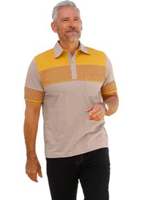 Catamaran Herren Kurzarm-Poloshirt ocker-sesam