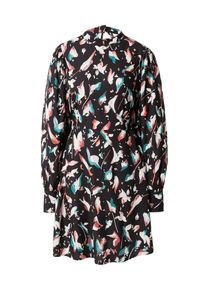 Vila Kleid 'DALINA' Damen Gr&ouml;&szlig;e 36 jade / orange / schwarz / wei&szlig; Winterkleid