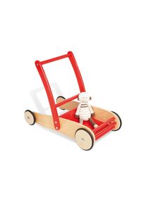 Pinolino® Lauflernwagen »Uli, Natur/Rot«, aus Holz rot Lauflernhilfen