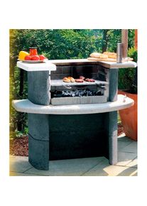 Buschbeck Holzkohlegrill Grillbar Rica grau Grills