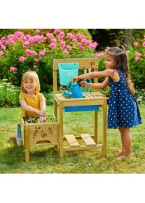 TP Toys Spielküche »Grow Up«, BxTxH: 82, 7x88x34 cm beige natur