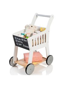 Musterkind® Spiel-Einkaufswagen »Rubus, weiß« weiß