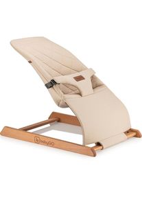 BABYGO Babywippe »Skippy, beige«, bis 9 kg, Made in Europe beige
