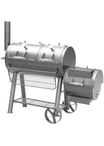 El Fuego Smoker »Minnesota«, BxTxH: 184x88x153 cm schwarz Grills