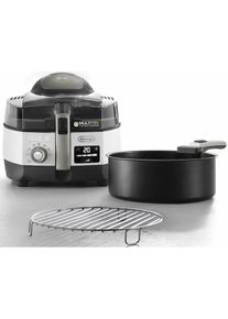 De'Longhi DE'LONGHI Heißluftfritteuse »MultiFry EXTRA CHEF PLUS FH1396«, 2400 W, Multicooker, auch zum Brotbacken, Fassungsvermögen 1, 7 kg weiß Fritteuse