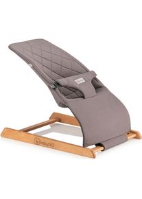 BABYGO Babywippe »Skippy, grau«, bis 9 kg, Made in Europe grau