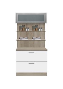 Optifit Küchenbuffet »Kalmar«, Breite 100 cm weiß made_in_germany