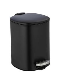 Wenko Kosmetikeimer »Alassio«, 5 Liter, (BxTxH: 24, 5x27x20, 5 cm schwarz