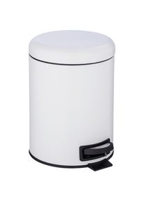 Wenko Kosmetikeimer »Leman«, 5 Liter, BxTxH: 21x28x24 cm schwarz-weiß weiß/schwarz