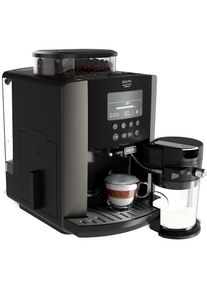 Krups Kaffeevollautomat »EA819E Arabica Latte«, Wassertankkapazität: 1, 7 Liter, Pumpendruck: 15 Bar, LCD-Display schwarz Kaffeevollautomat