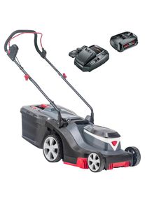 Al-Ko Akkurasenmäher »HOME AND GARDEN COMPATIBLE 3.22 Li Easy«, (Set), 32 cm Schnittbreite, inkl. 2 Akkus und Ladegerät grau Wendig und kompakt