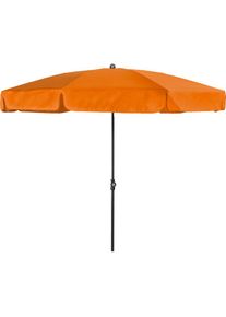 Doppler® Sonnenschirm, Maße: ØxH: 200x240 cm, abknickbar, höhenverstellbar, UV-beständig braun umbra