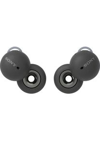 Sony wireless In-Ear-Kopfhörer »LinkBuds«, Bluetooth, Freisprechfunktion-Sprachsteuerung-True Wireless, WF-L900 grau Spritzwasser- und...