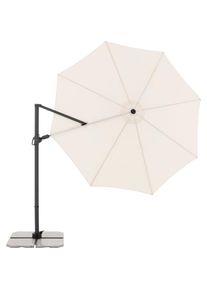 Doppler® Sonnenschirm »Derby«, (Derby), Rahmenständer beige Natur