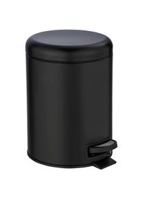 Wenko Kosmetikeimer »Leman«, 5 Liter, BxTxH: 21x28x24 cm schwarz