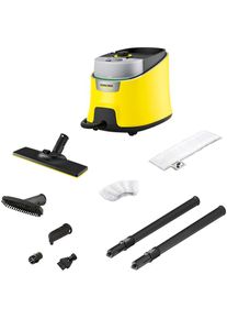 Kärcher KÄRCHER Dampfreiniger »SC 4 Deluxe EasyFix« gelb 3-stufige Dampfmengenregulierung: Die Dampfmenge lässt sich an die Oberfläche und den...