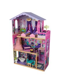 KidKraft® Puppenhaus »Meine Traumvilla«, inkl. Puppenmöbel bunt Puppenhäuser