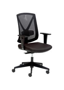 mayer Sitzmöbel MAYER SITZMÖBEL Chefsessel »myWIZARD«, 1 St., Flachgewebe schwarz