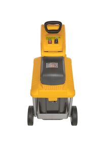 STIGA GARDEN Leisehäcksler »Bio Silent 2500«, 2500 W, leise Walzentechnik, mit Stopfer und Rücklauffunktion gelb Inklusive Stopfer und praktischer...