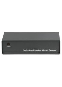 Hama Vorverstärker »Stereo-Phono-Vorverstärker PA506, m. Netzgerät 230 V/50«, - Gewandelte Eingänge: Aux-IN/CD/Line-IN/MD-IN schwarz Auch für...