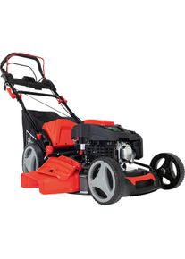 Scheppach Benzinrasenmäher »MS225-53E«, 5, 15 kW/7 PS, Elektro-Start und Radantrieb schwarz Einfaches Mähen auch am Hang dank zuschaltbarem Radantrieb