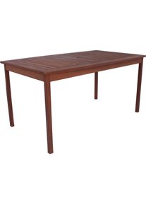 Garden Pleasure Gartentisch »MADISON« braun