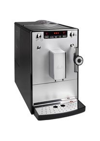 Melitta Kaffeevollautomat &raquo;Solo&reg; & Perfect Milk E957-203, silber/schwarz&laquo;, Caf&eacute; cr&egrave;me&Espresso per One Touch, Milchsch&hei&szlig;e Milch per Drehregler...