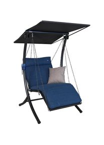 Angerer FREIZEITMÖBEL Hollywoodschaukel »Swing Smart« blau blau + blau