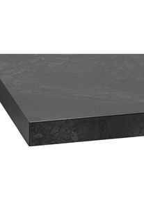 Wiho-Küchen WIHO KÜCHEN Arbeitsplatte »Flexi«, 38 mm stark schwarz granit schwarz