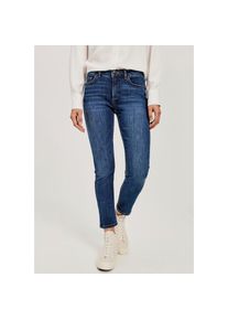 Opus Skinny-fit-Jeans »Elma«, in 7/8-Länge blau 44 Länge 32 strong blue Schlichte Röhrenjeans von Opus