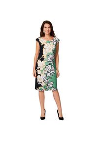 select! By Hermann Lange Etuikleid »Hermann Lange Select!« grün 42 N-Gr grün-marine Kleid von Hermann Lange